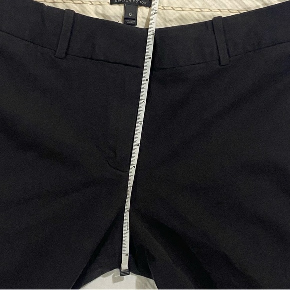 J Crew stretch cotton women’s black pants size 12 - Picture 5 of 8